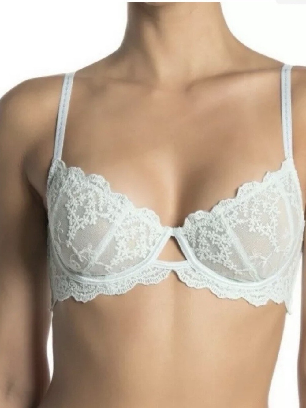 Intimately Free People Daydreamer Underwire Bra 34Ddd Green - Picture 3 of 10